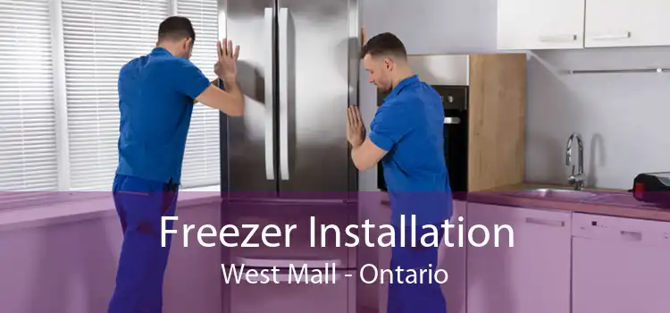 Freezer Installation West Mall - Ontario